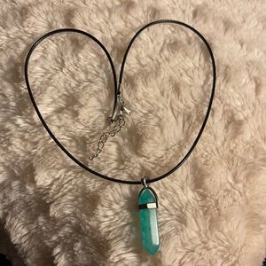 Natural Crystal Pendant Necklace for men and women. Bundle 3 for $25.00.